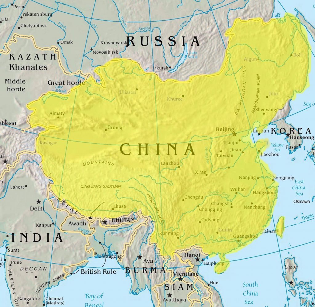 qing-dynasty-china-map