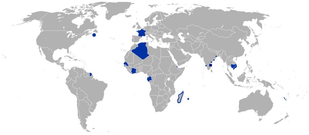 second-french-empire-map