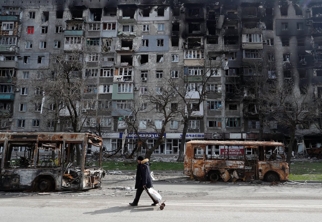 Russia’s war aims have been reduced to taking as much control of Donbas as possible | Alexander Ermochenko/Reuters/Alamy Stock Photo