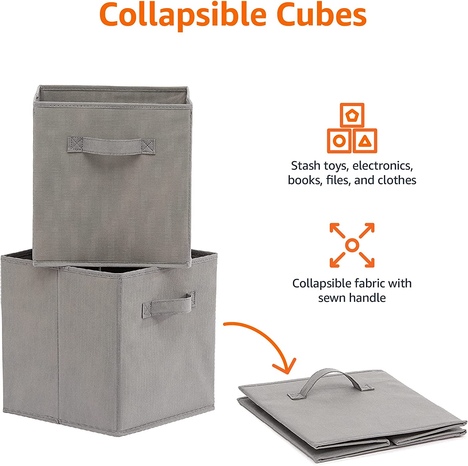 Amazon Basics Collapsible Storage Organizer
