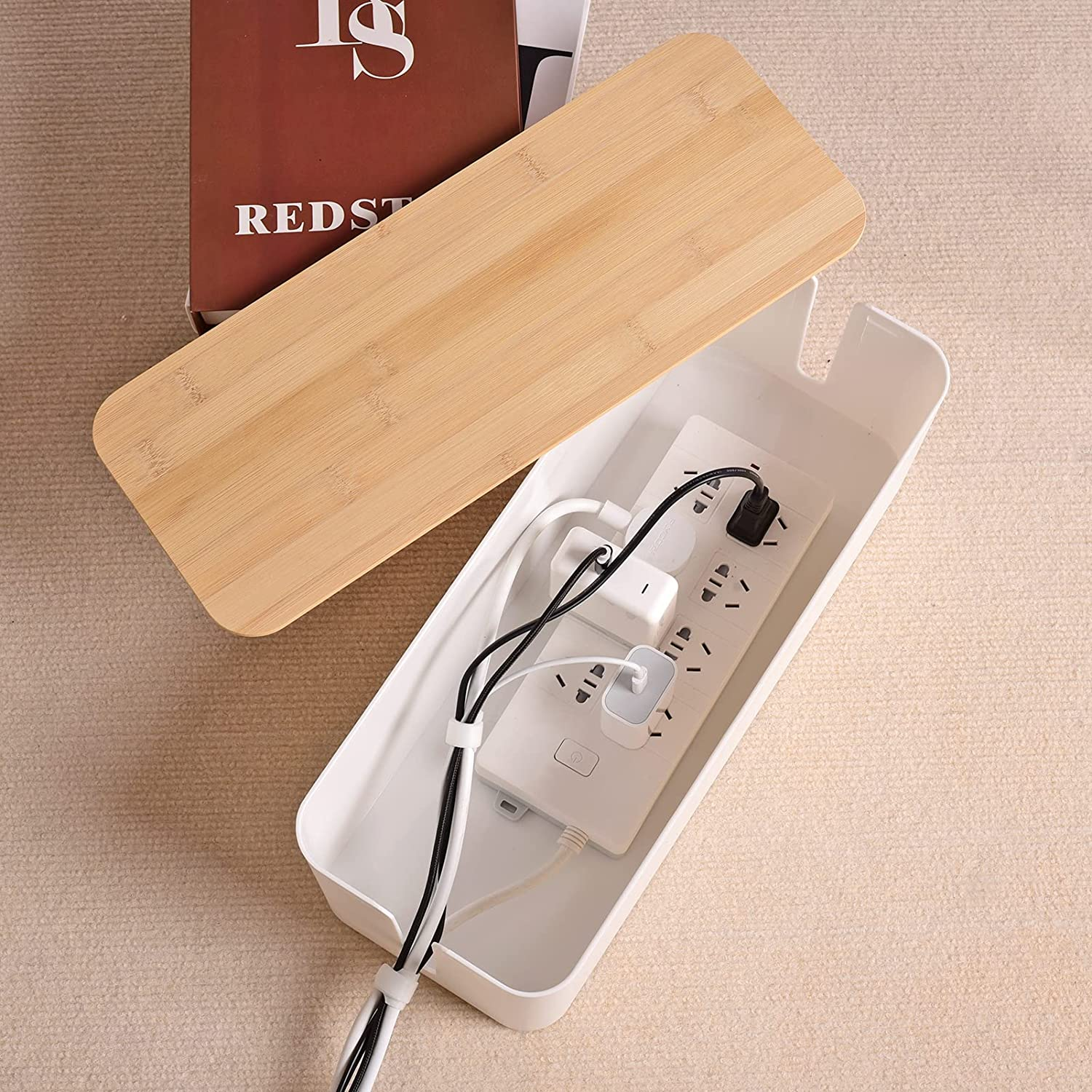 Cable Management Box Organizer
