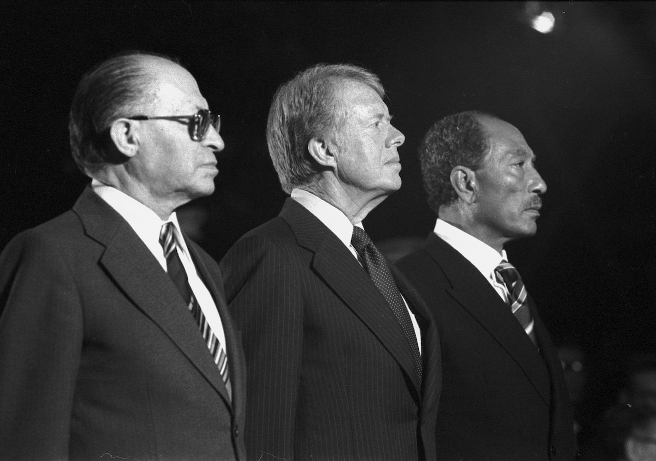 citi-io - 25_Begin Carter Sadat at Camp David 09-07-78